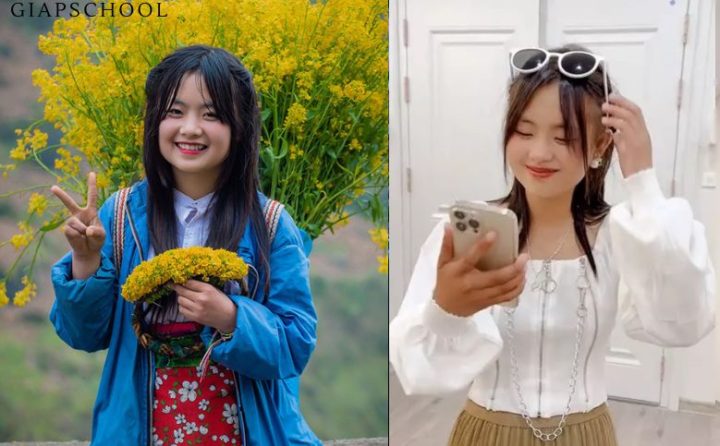 Mùa Thị Dua được mọi người biết đến với biệt danh dễ thương là cô bé phúng phính