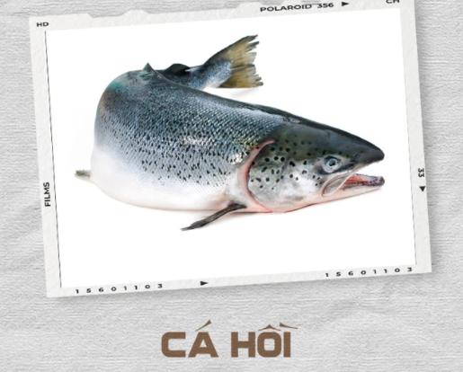 Cá hồi được xếp đầu bảng trong top những thực phẩm đáng thử nhất