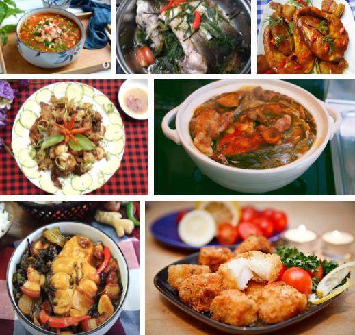 Cá trắm chế biến được rất nhiều món ngon, độc, lạ