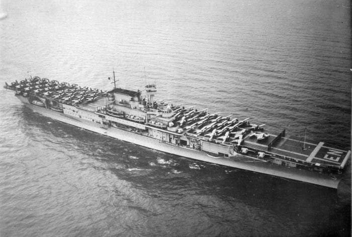 USS Enterprise là tàu sân bay thứ 6 gia nhập Hải quân Mỹ vào năm 1936 USS Enterprise là tàu sân bay thứ 6 gia nhập Hải quân Mỹ vào năm 1936