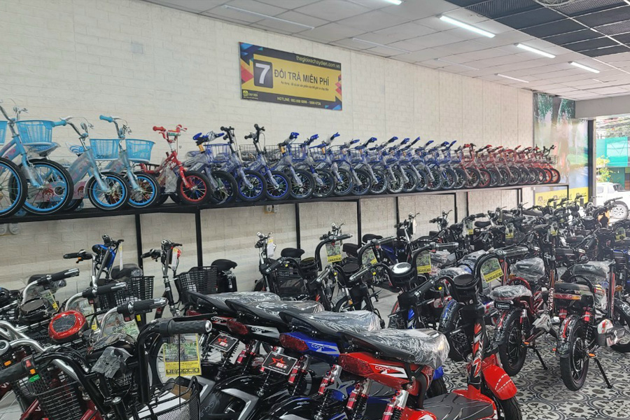 Lễ khai trương cửa hàng xe đạp điện, xe máy điện của TGXCĐ tại Biên Hòa