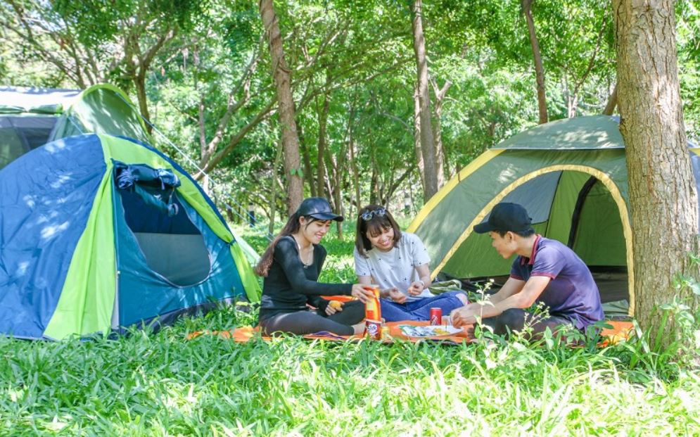 The BCR là một địa điểm cắm trại lý tưởng dành cho gia đình và bạn bè