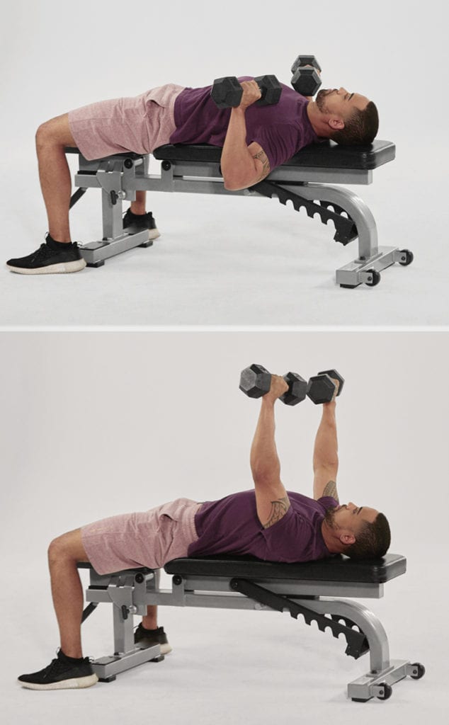 Bài tập Dumbbell Bench Press