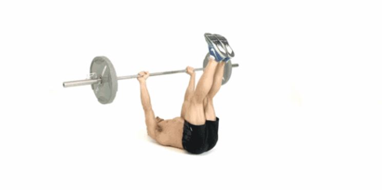 Nên lặp lại động tác Pilates Corkscrew 10 lần/1 lần tập