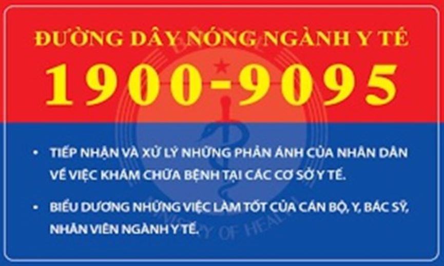 Đường dây nóng của Bộ Y tế
