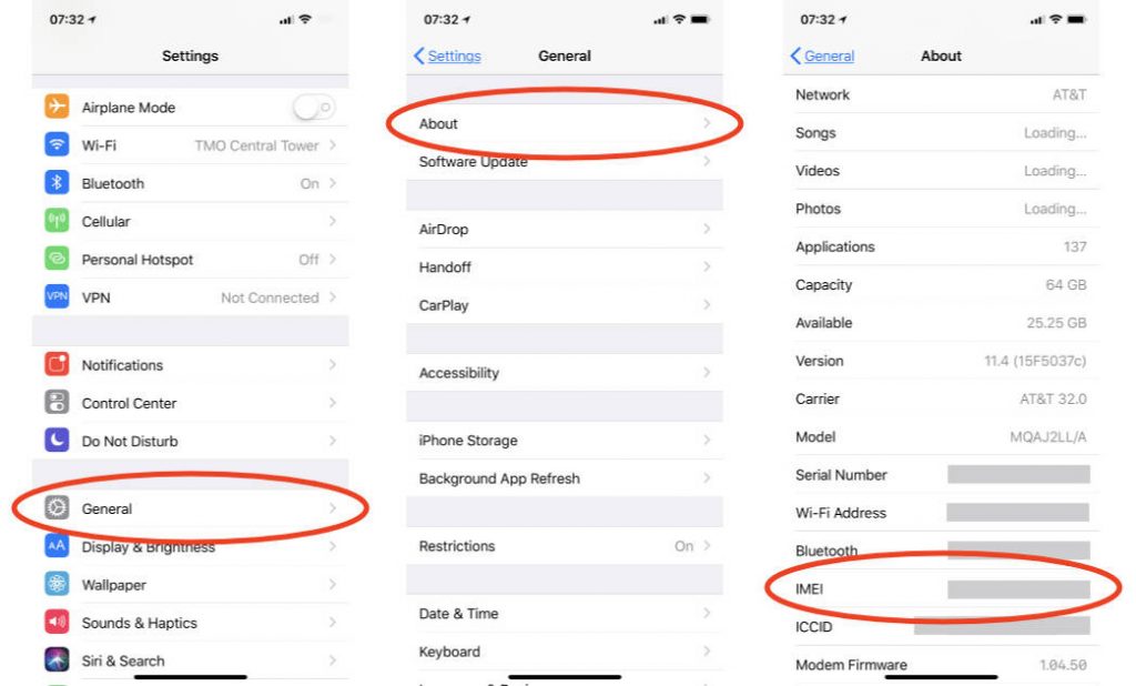 Trước tiên, bạn cần kiểm tra mã IMEI của điện thoại