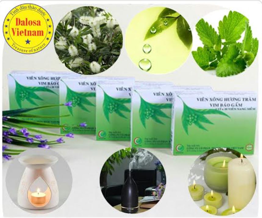 Một số các công dụng của viên xông Hương tràm vim báo gấm