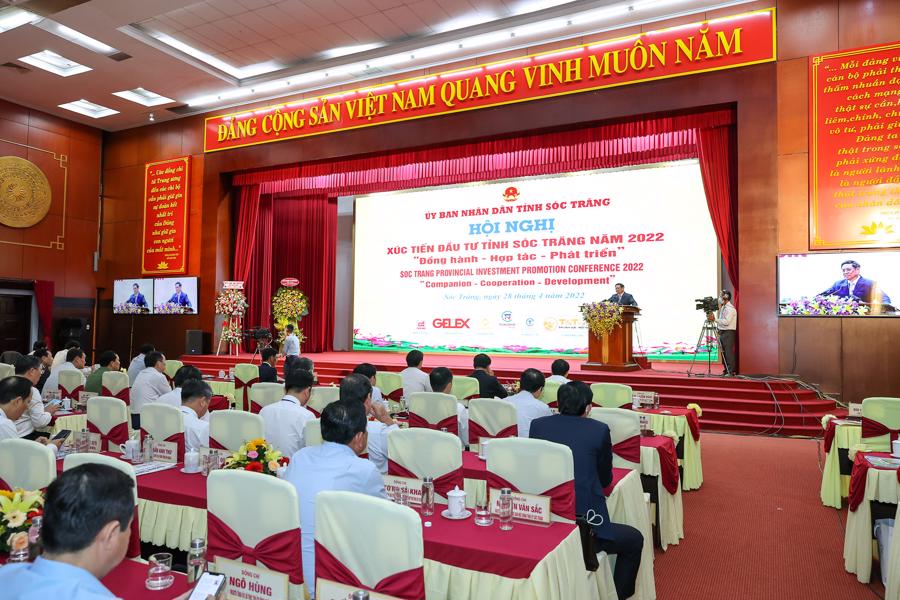 Thủ tướng phát biểu tại Hội nghị xúc tiến đầu tư Sóc Trăng