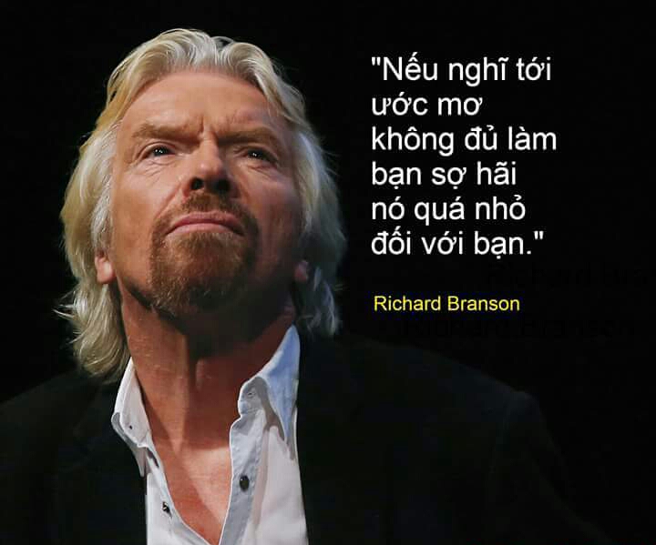 Con đường thành công Richard Branson
