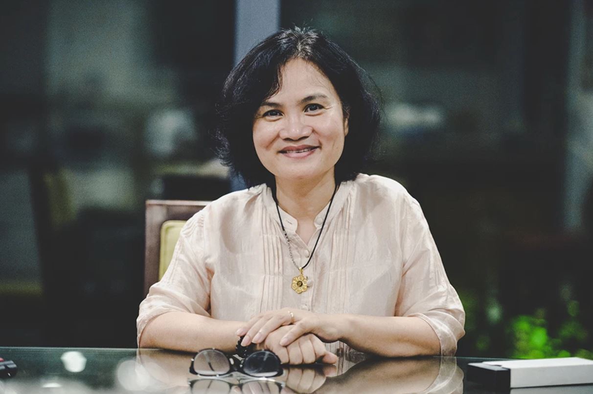 Phạm Minh Hương là một doanh nhân hướng Phật và ăn chay trường đã hơn 10 năm