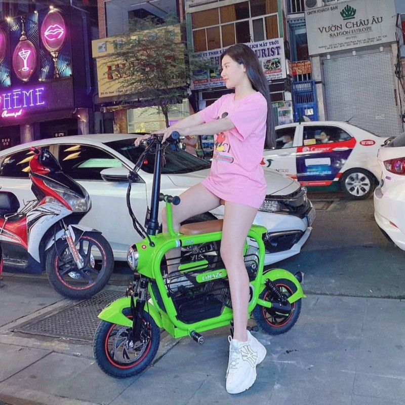 Các kiểu xe đạp điện Hot Girl đẹp nhất