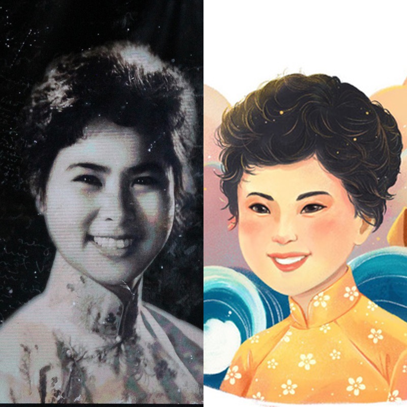 Hình ảnh nữ thi sĩ Xuân Quỳnh
