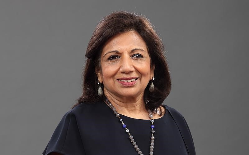 Chân dung Kiran Mazumdar-Shaw