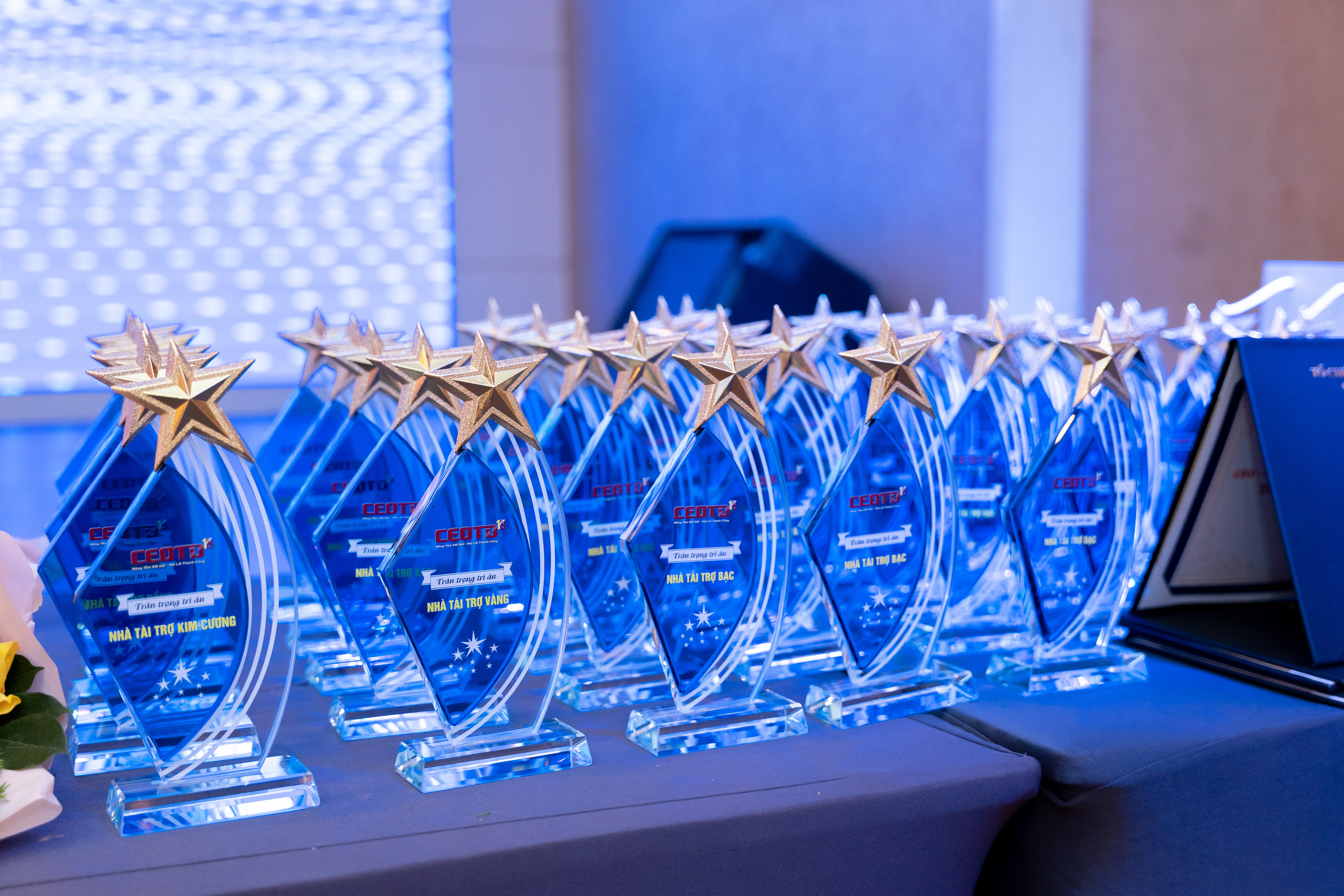 Kỉ niệm chương tri ân nhà tài trợ