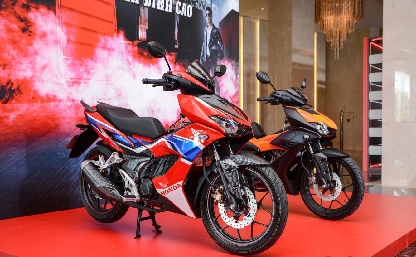 Mẫu mã dòng xe tay côn của thương hiệu Honda