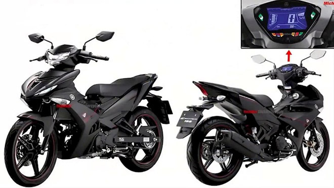 Mẫu mã xe tay côn của thương hiệu Yamaha là Exciter