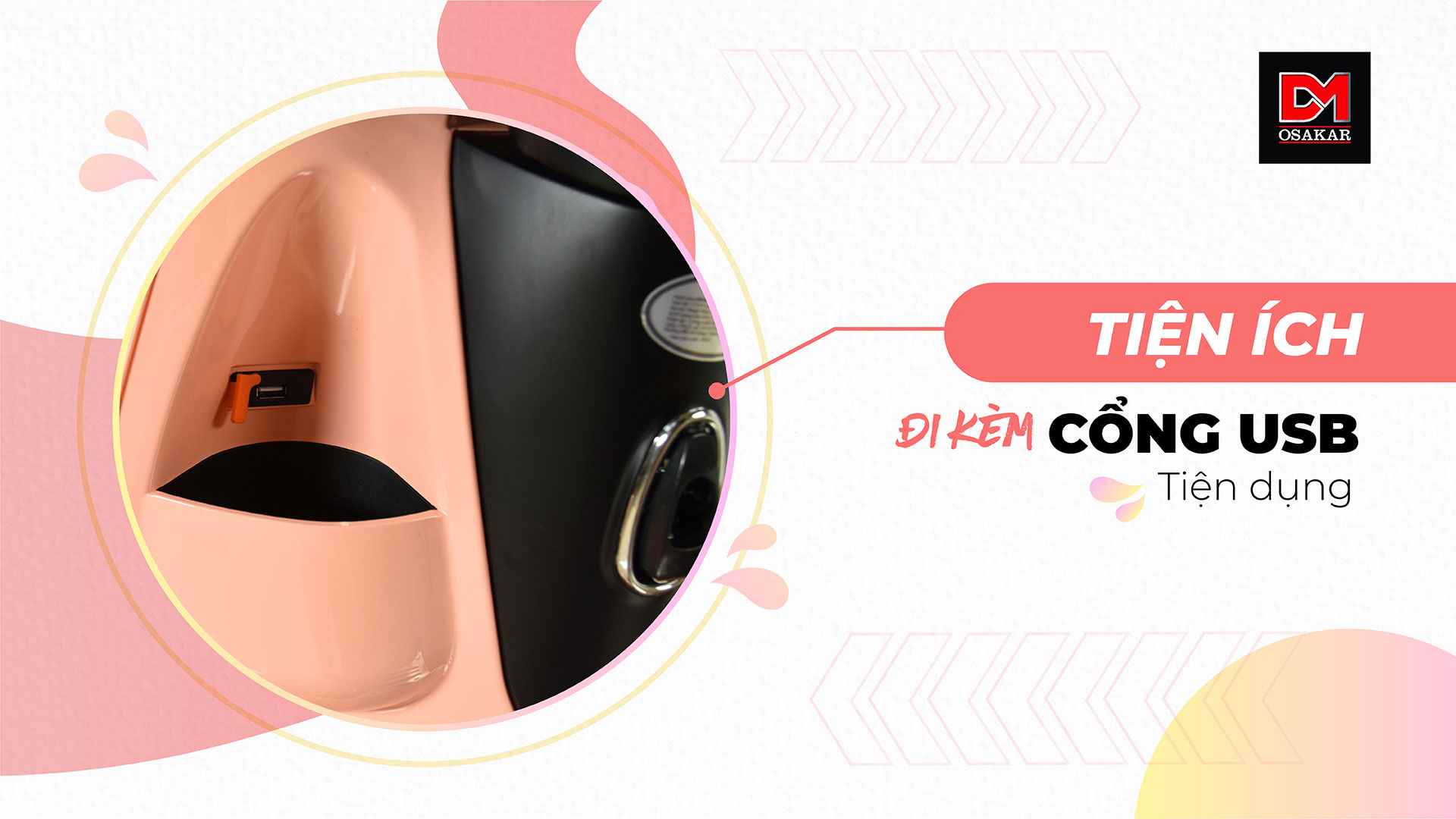 XE MÁY ĐIỆN OSAKAR GOGO STELLA HỒNG FLAMINGO 8