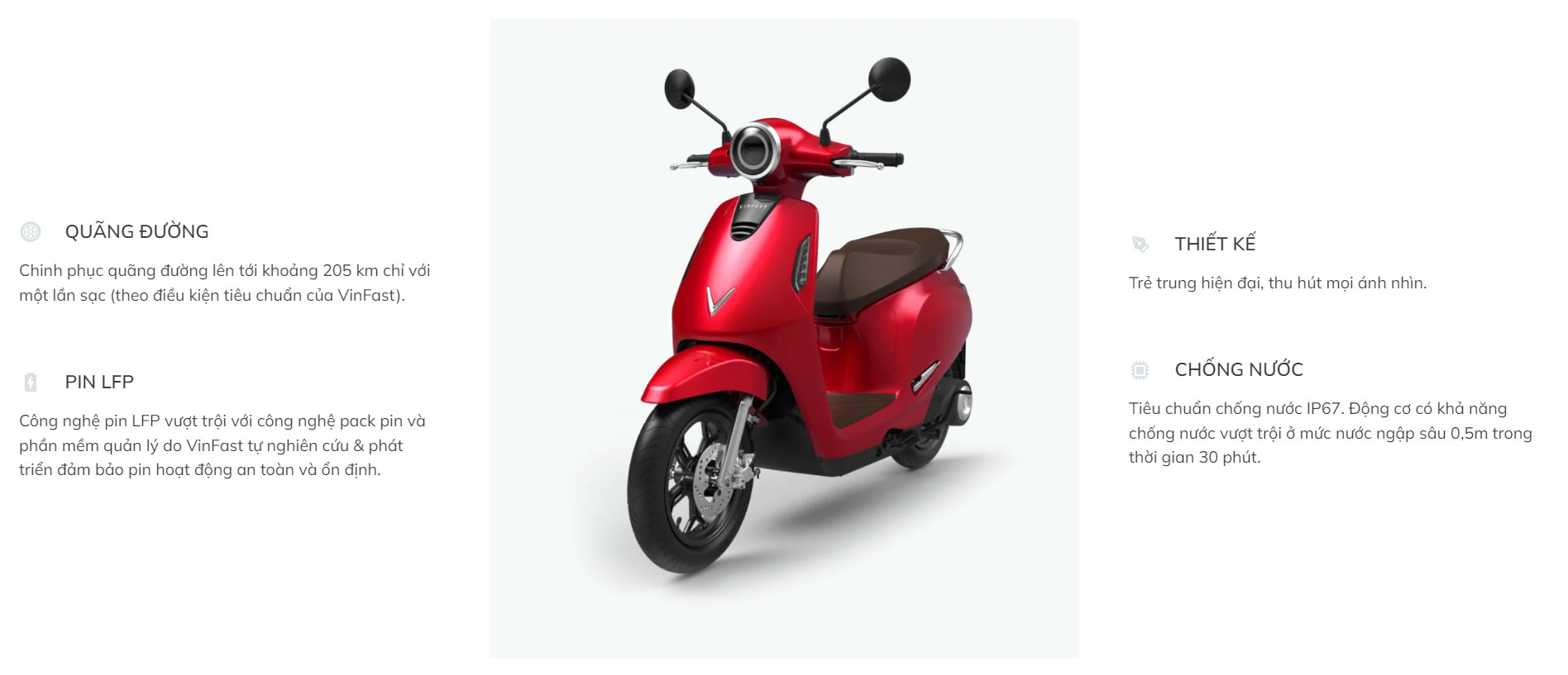 XE MÁY ĐIỆN VINFAST EVO 200 LITE VÀNG 2