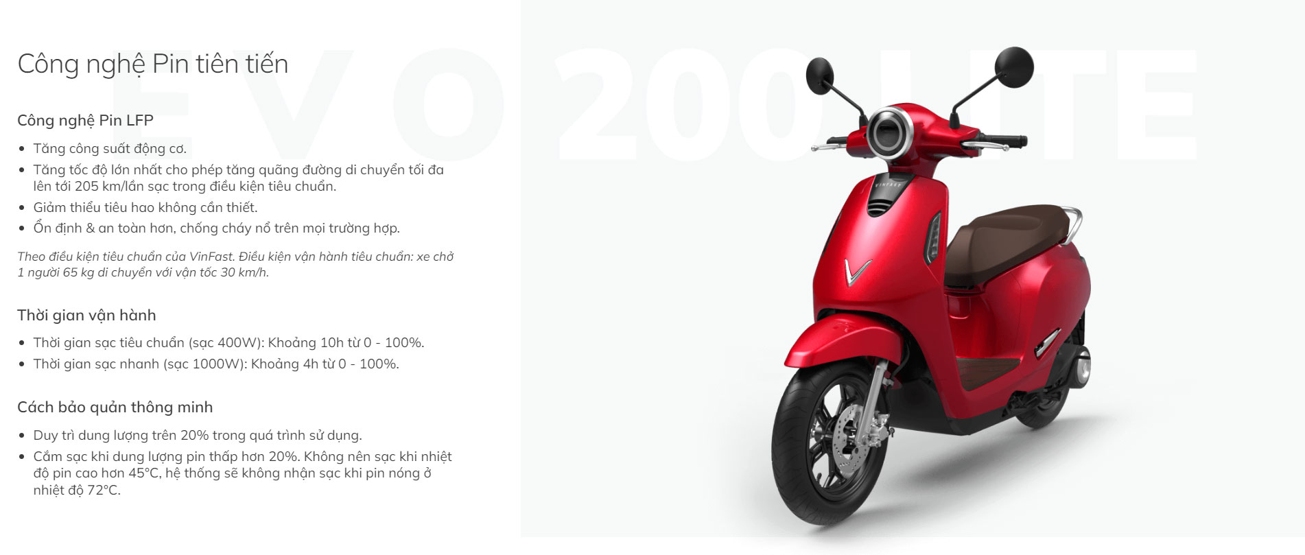 XE MÁY ĐIỆN VINFAST EVO 200 LITE VÀNG 5