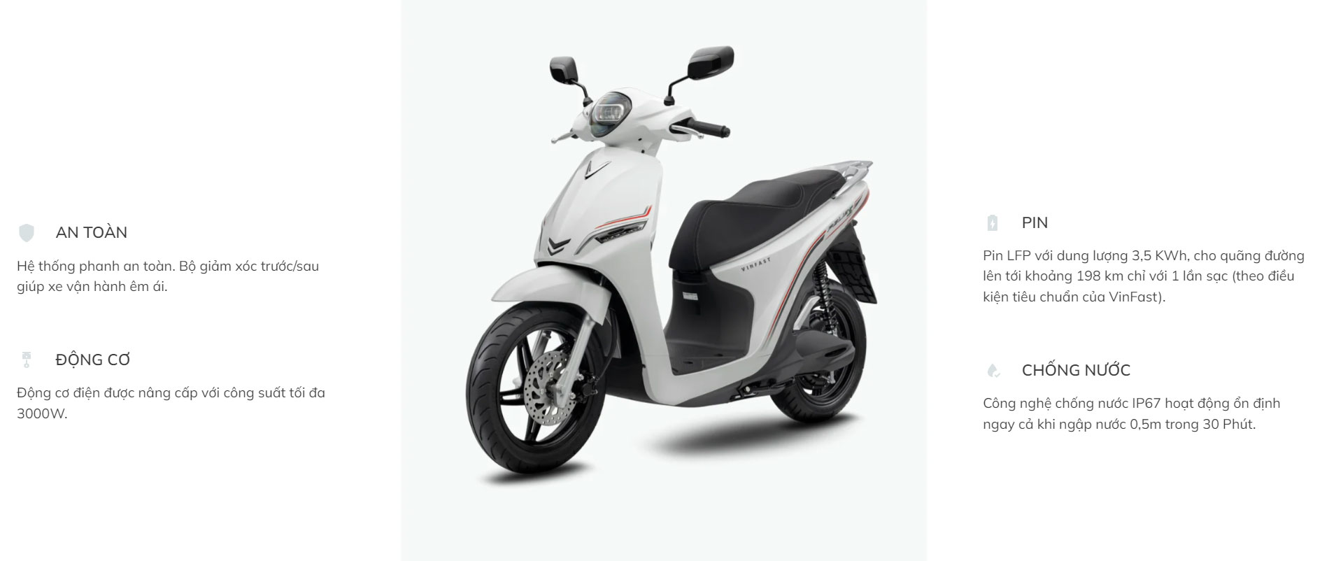 XE MÁY ĐIỆN VINFAST FELIZ S ĐỎ 2