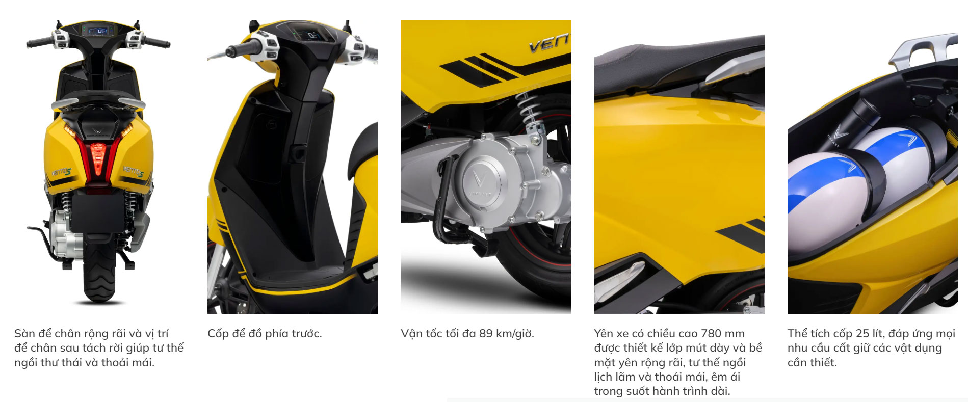 XE MÁY ĐIỆN VINFAST VENTO S XANH NGỌC 4