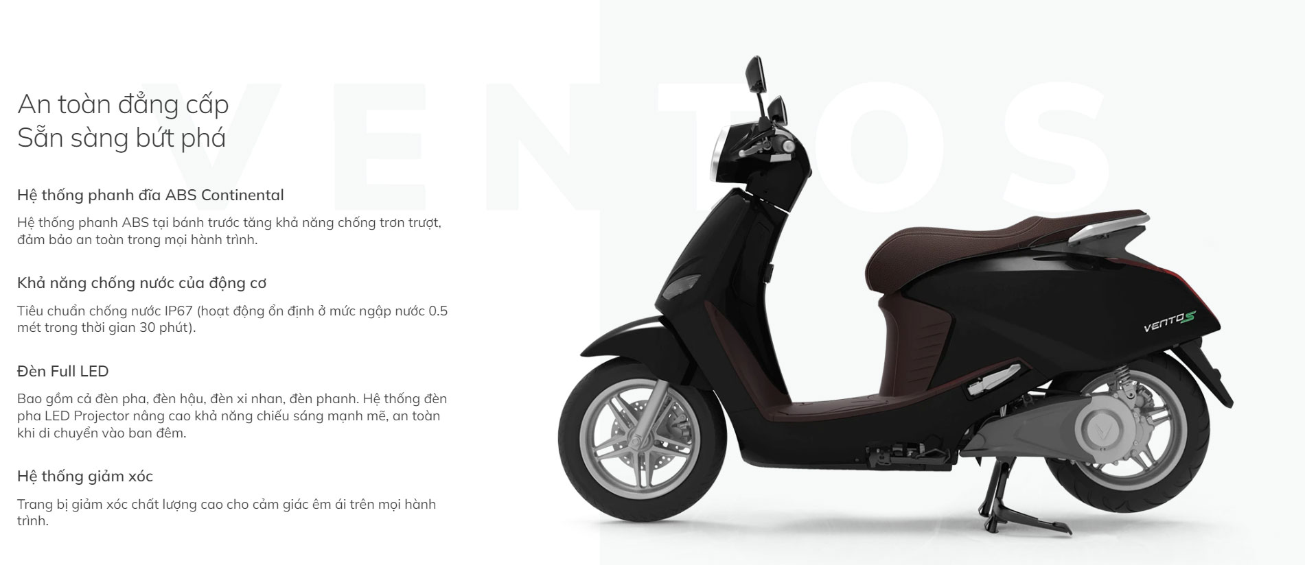 XE MÁY ĐIỆN VINFAST VENTO S XANH NGỌC 5