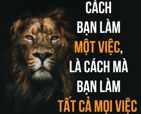 Quy luật nhất quán giống như những người có uy tín lớn nói được làm được