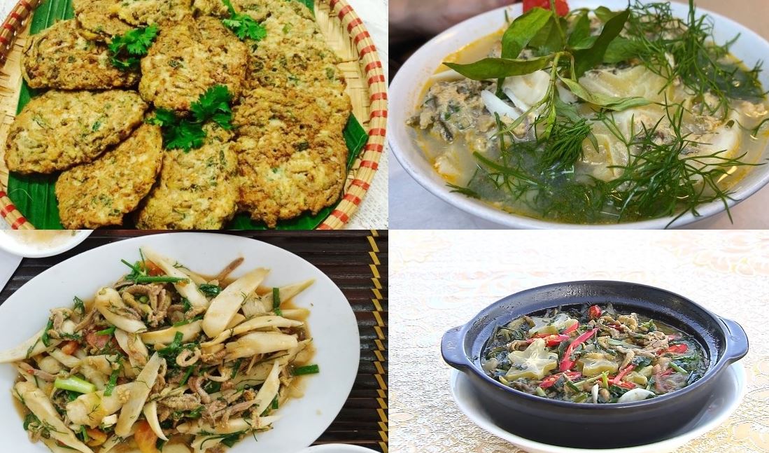 Có rất nhiều món ngon được chế biến từ rươi như canh rươi nấu măng, chả rươi, rươi rang muối,…