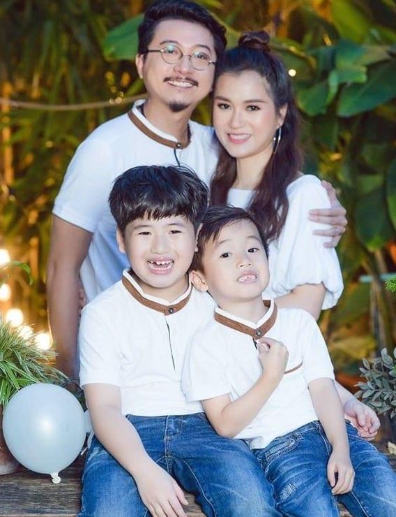 Lâm Vỹ Dạ và Hứa Minh Đạt đã có với nhau 2 đứa con khá đáng yêu