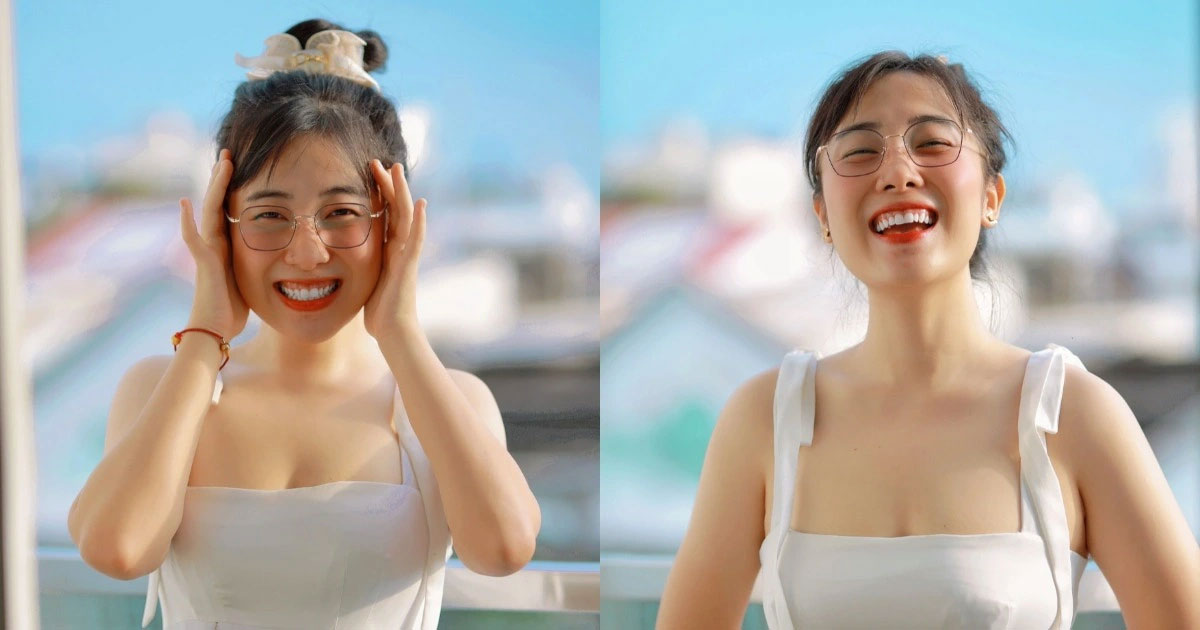 Hot Tiktoker Hồng Trân Lan tỏa năng lượng tích cực