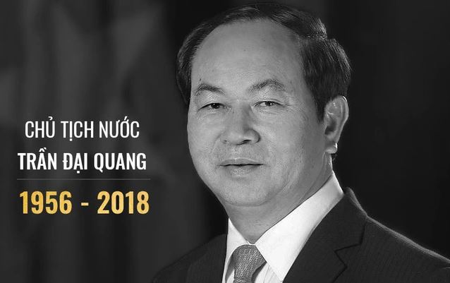 Sau thời gian lâm bệnh nặng, ngày 21/09/2018 đồng chí Trần Đại Quang đã từ trần tại Bệnh viện Trung ương Quân đội 108