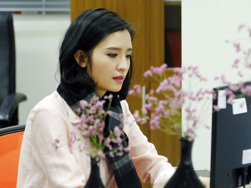 MC Thùy Dương nổi tiếng tại Talk Vietnam