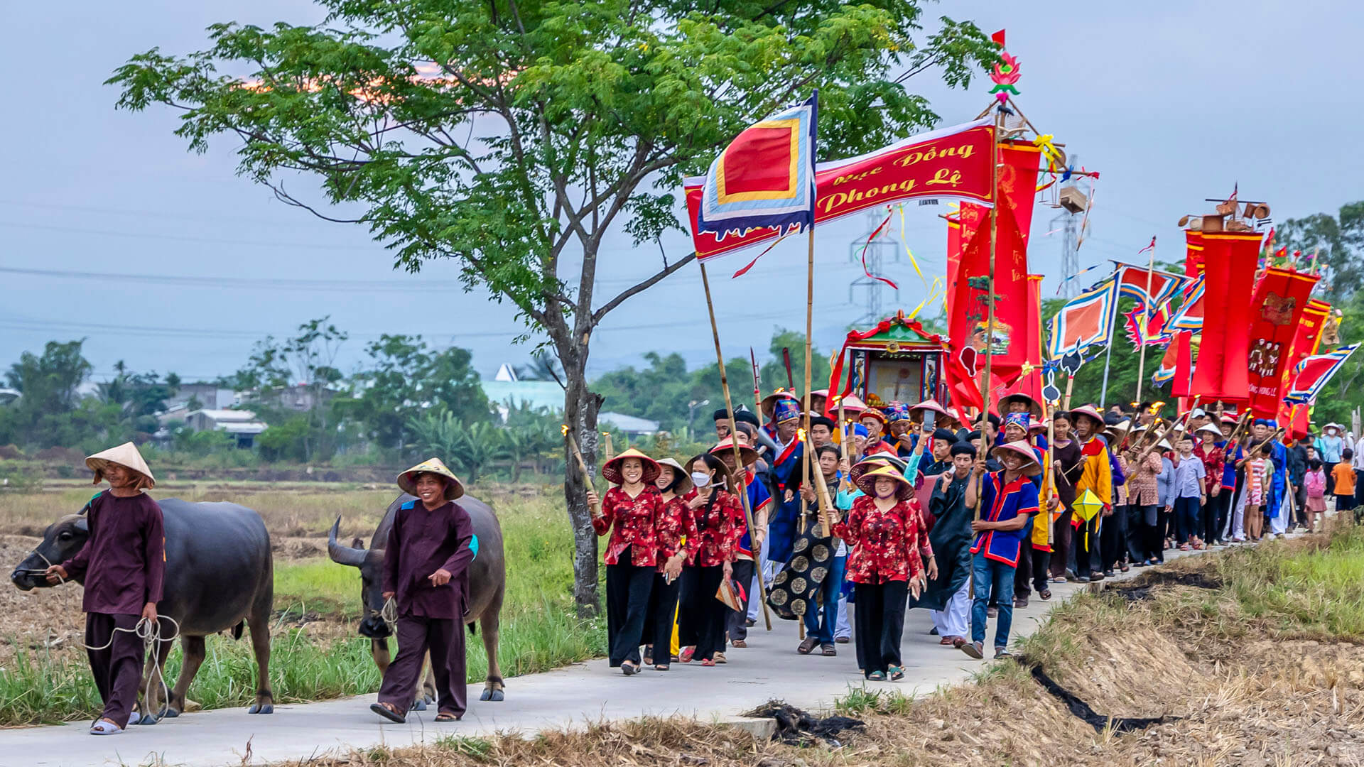 Lễ hội Rước Mục Đồng thu hút đông đảo người dân địa phương và du khách tham gia