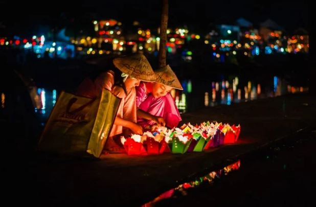 Lễ hội thả đèn hoa đăng tại sự kiện này