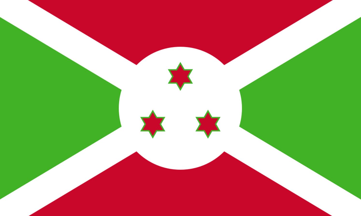 Ý nghĩa quốc kỳ Burundi tượng trưng cho chiến đấu, hòa bình và thịnh vượng