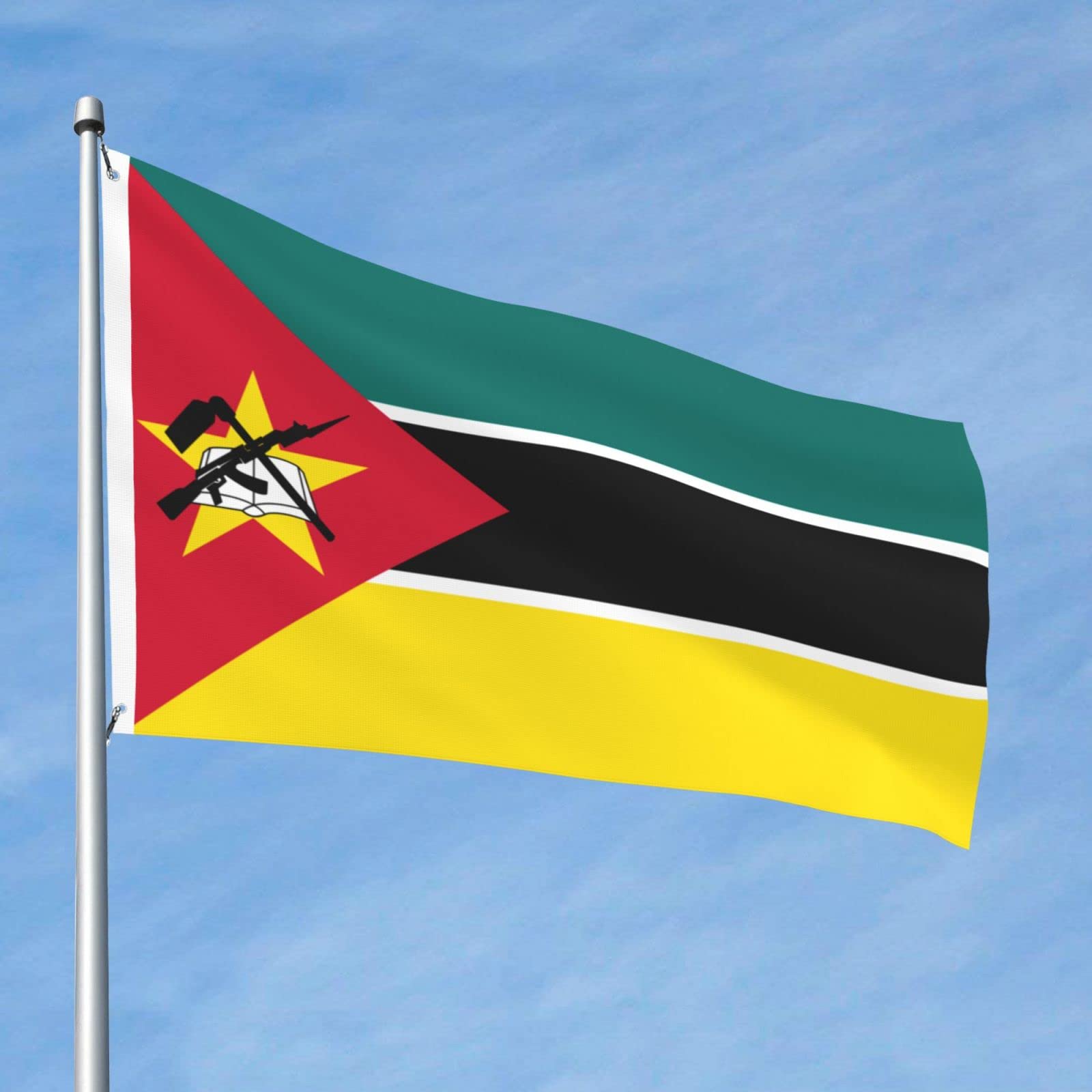 Ý nghĩa quốc kỳ Mozambique thể hiện sự hy sinh & những mục tiêu phát triển trong tương lai