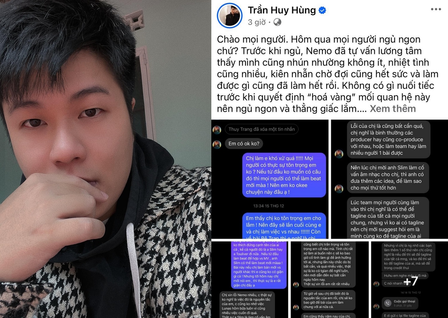 Tiểu sử Producer Nemo gây chú ý khi tố Trang Pháp vi phạm bản quyền ca khúc 