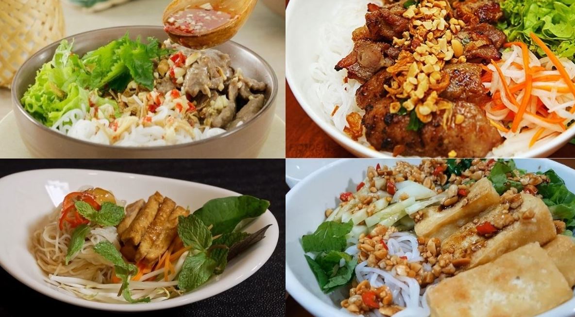 Bún trộn