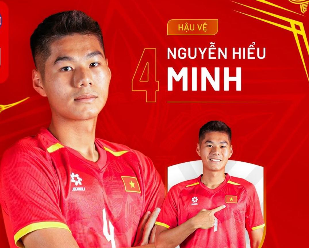 Tiểu sử Nguyễn Hiểu Minh ghi nhận cú đúp danh hiệu tại V.League Awards mùa 2025