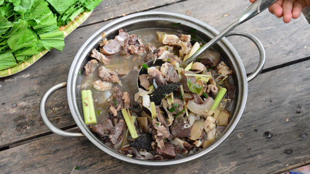 Thắng cố Bắc Hà mang đậm hương vị vùng đại ngàn Tây Bắc
