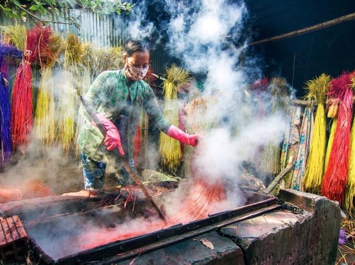Làng chiếu Yên Định đã được thành lập cách đây hàng trăm năm