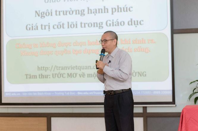 Trần Việt Quân được coi là doanh nhân thành đạt, diễn giả nổi tiếng tại Việt Nam