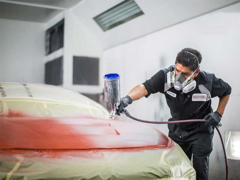 Kỹ thuật đòi hỏi tay nghề cao khi sơn dặm, sơn lại xe ô tô Kỹ thuật đòi hỏi tay nghề cao khi sơn dặm, sơn lại xe ô tô
