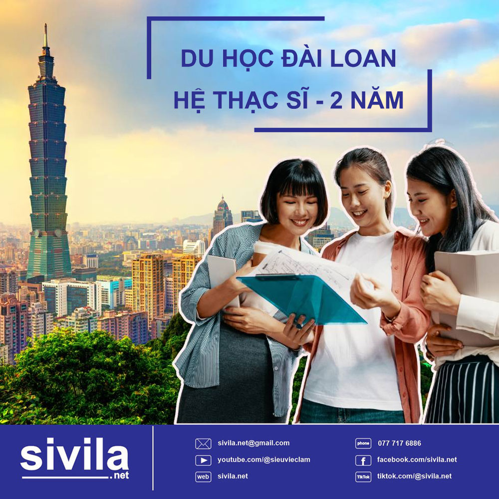 Tuyển sinh du học Đài Loan hệ thạc sĩ chỉ từ 40tr