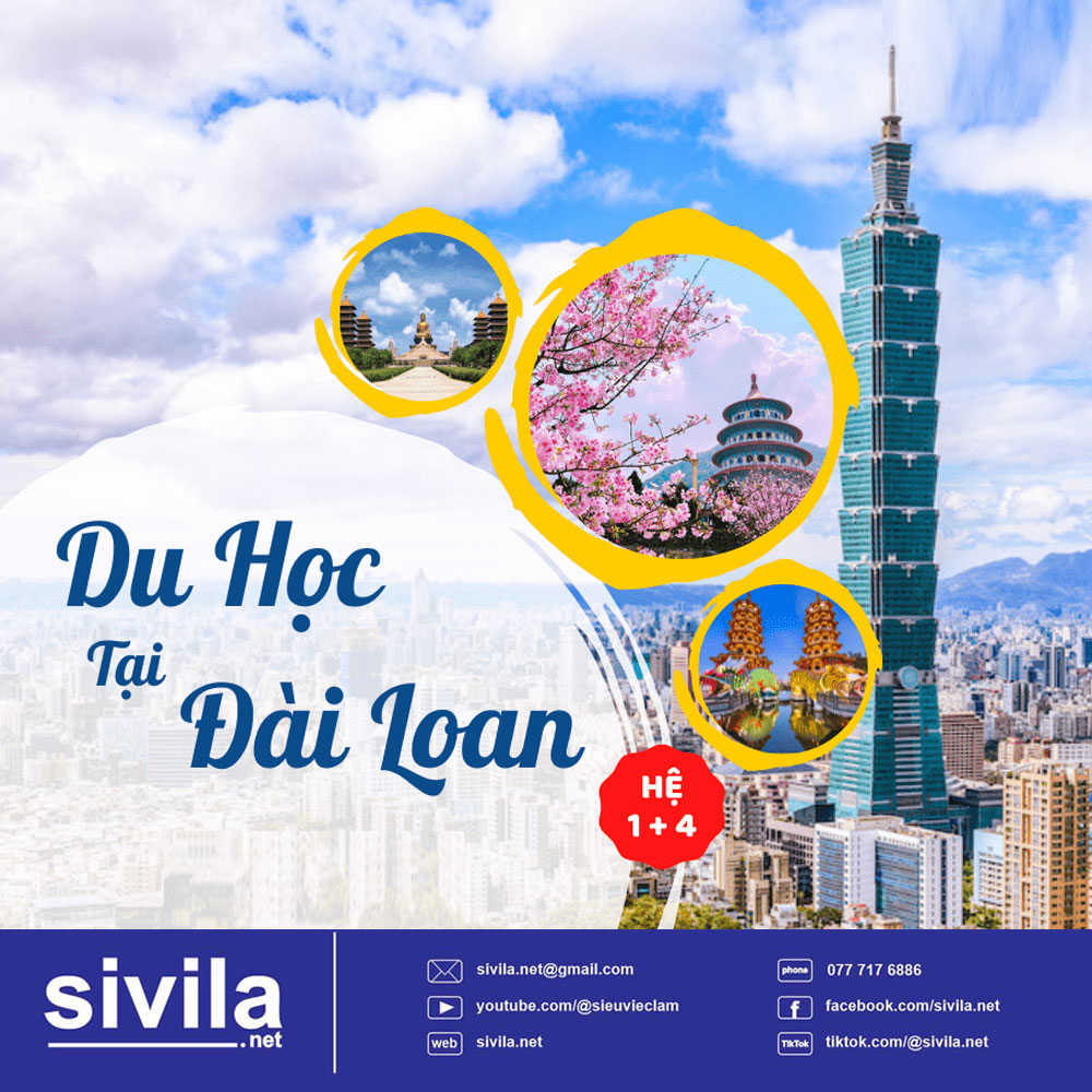 Tuyển sinh du học Đài Loan hệ đại học 1+4 chỉ từ 40tr