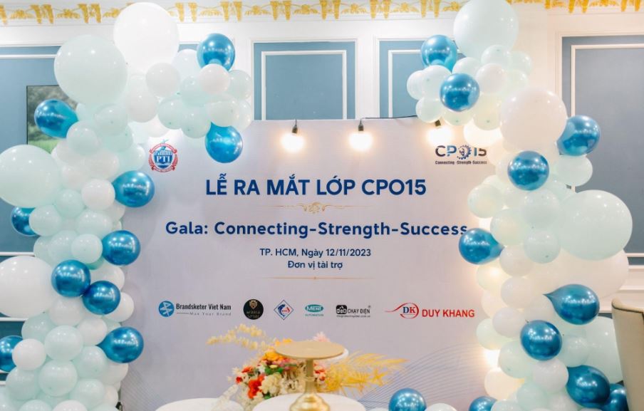 Lễ ra mắt lớp CPO15 PTI HCM diễn ra ngày 12/11/2023