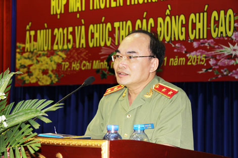 Ngày 23/07/2015, ông được bầu làm Thượng tướng Công an nhân dân