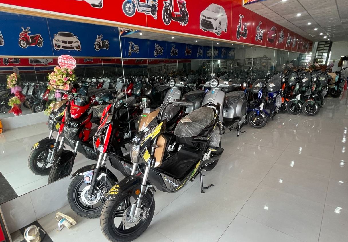 Mẫu xe điện Th*CEO của đại lý ủy quyền Quang Thông của TGXCĐ đều được cung cấp hàng chính hãng 100%