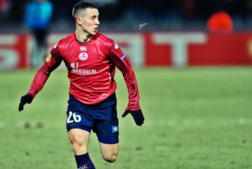 Eden Hazard từng chơi cho CLB Lille