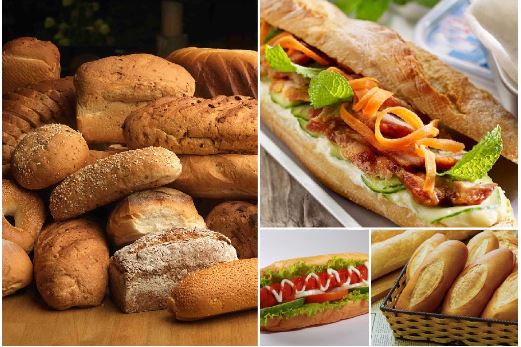Các loại bánh mì phổ biến hiện nay